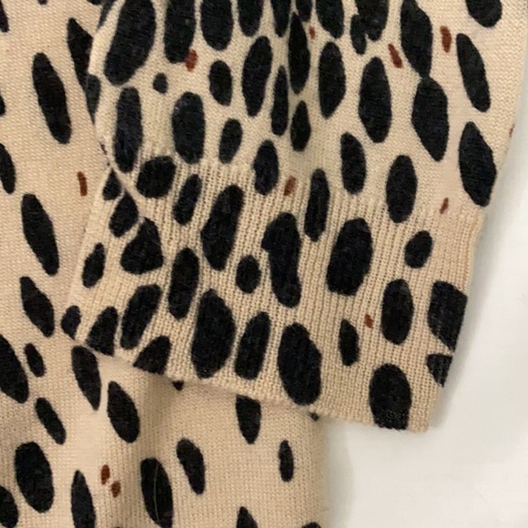 JCrew Factory leopard printed Charlie sweater - Picture 5 of 11